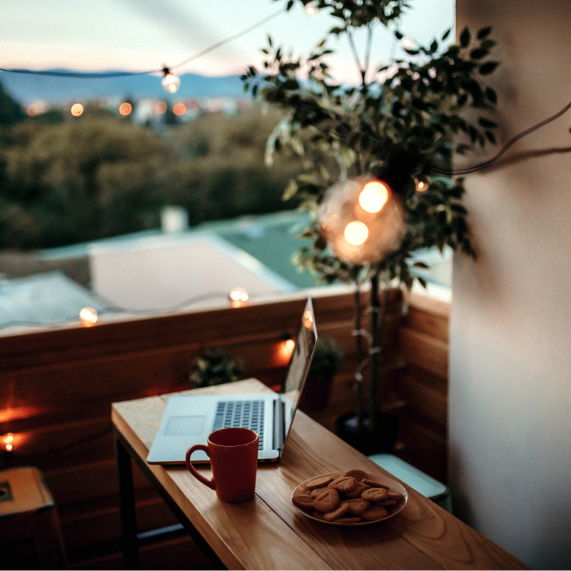 Kleiner balkon